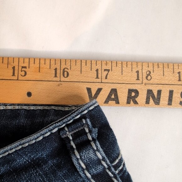 Silver Jeans Women's Blue SUKI Denim Jeans Bootcut Contrast Stitching, Size 36 - Picture 9 of 11